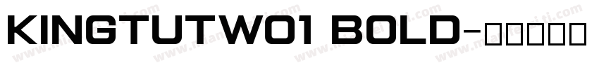 kingtutw01 bold字体转换